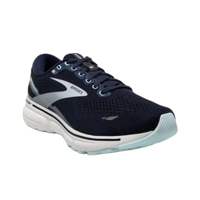 Brooks Ghost 15 Anti Slip Wear Resistant Low Top Casual Running Shoes Women's Blue-2