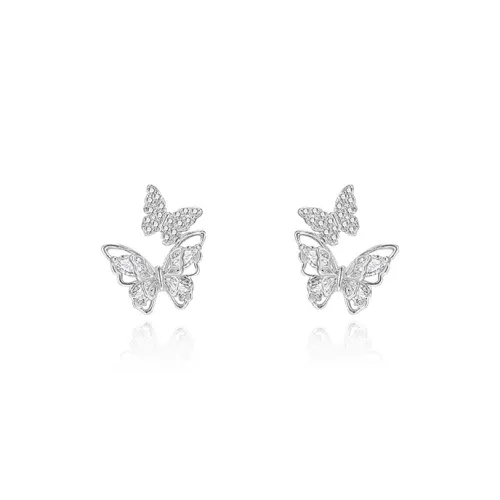 NICERURU Copper Stud Earrings Women's