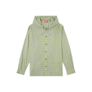 DIESEL Shirts Men Green