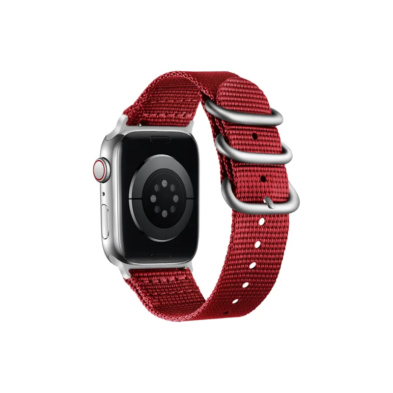 DUALMM Apple Compatibility Watch Band 225mm 38/40/41/42/44/45/49MM Nylon Material-38