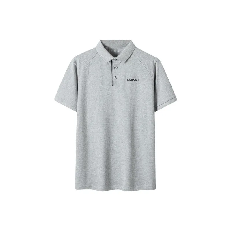 OUTDOOR PRODUCTS Polo Shirt Men's Light Gray-0