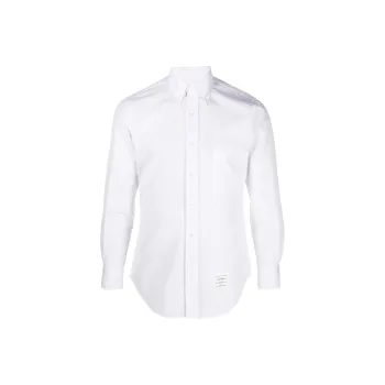 THOM BROWNE Button down Rwb Detail Shirt
