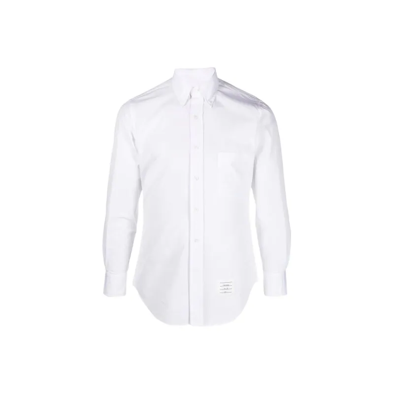 THOM BROWNE Long sleeve Button fastening Shirt-0