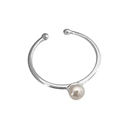 ZHENZHUAOMI Pearl Rings Women's