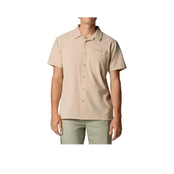 Columbia Utilizer Short Sleeve Camp Shirt Men's Ancient Fossil