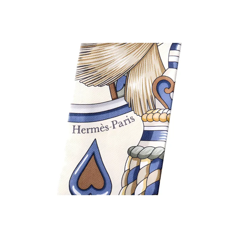 HERMES Silk Scarves Women's Yellow-2