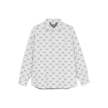 MLB Monogram New York Yankees Shirt Unisex Ivory