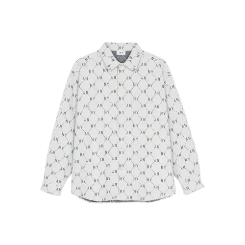 MLB Monogram New York Yankees Shirt Unisex Ivory