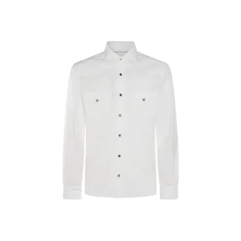 Brunello Cucinelli Long Sleeved Button Up Shirt