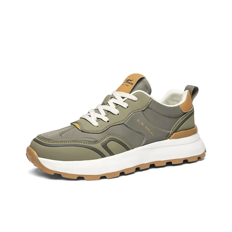 G.N.SHIJIA Cushioning, Breathable, Lightweight, Height Increasing Low Top Casual Shoes Men's-7