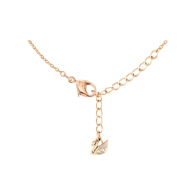 Swarovski STARRY NIGHT Artificial Crystal Necklaces Women's Silver White/Rose Gold-3