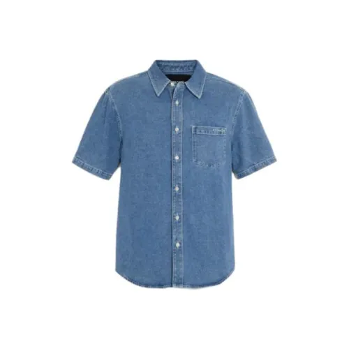 COACH Shirts Men Blue
