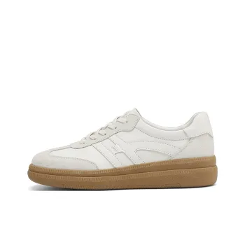 HANG TEN Low Top Skateboard Shoes Women's White Gray