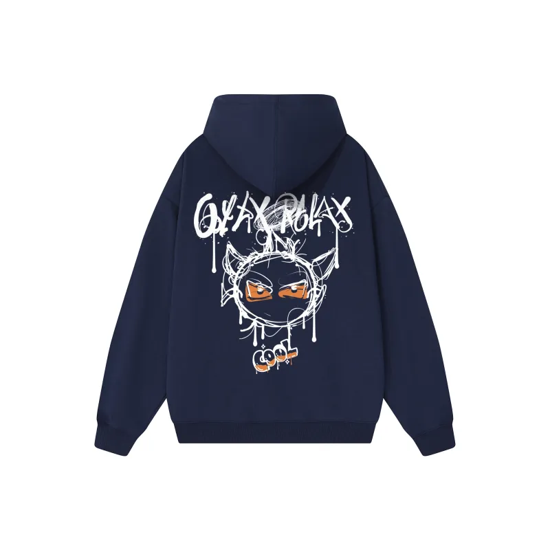 GXXX Demon Hooded Fall And Winter Sweatshirt Unisex-28