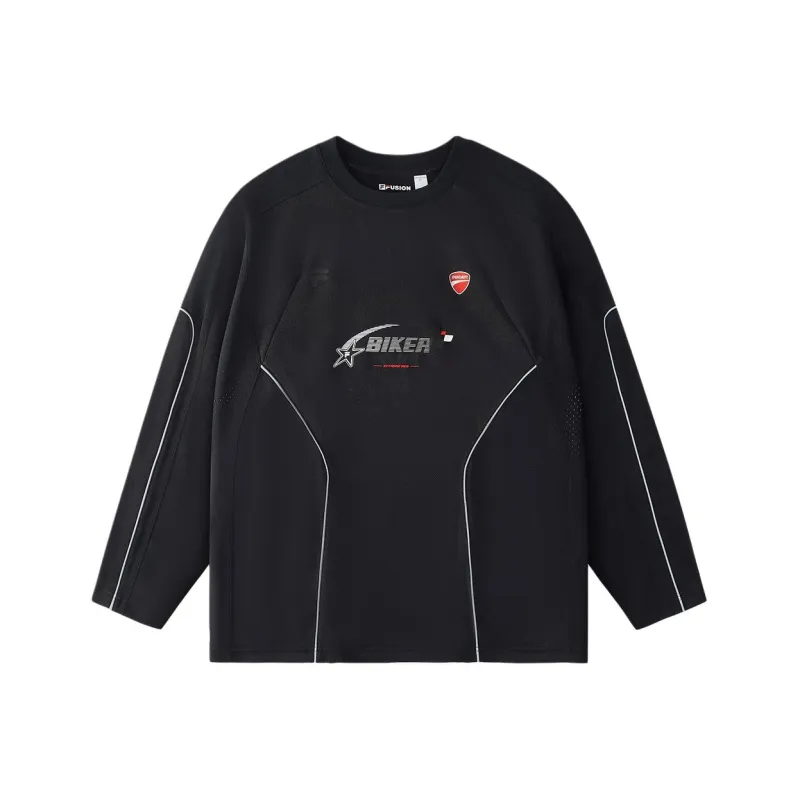 FILA FUSION x DUCATI FEXTREME RED T Shirt Men's Black-0
