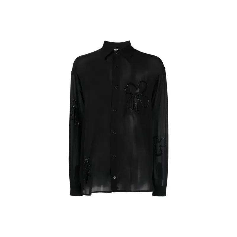 GCDS Buttoned Long Sleeved Shirt-0