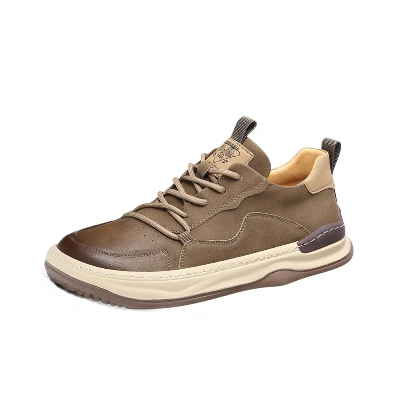 MODENGPAN Anti Slip And Wear Resistant Lightweight Low Top Skateboard Shoes Men's-8