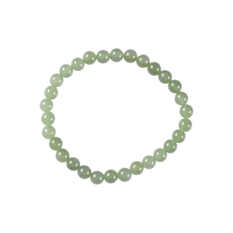 Execute The Blessing Hetian Jade Bracelets Green Jade Unisex-0