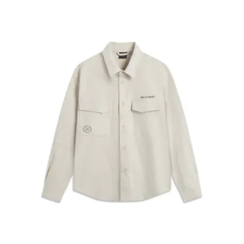 LINING Shirts Unisex Oat Gray