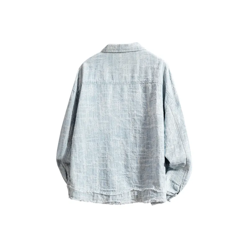 TESTUNG Denim Jackets Unisex-6