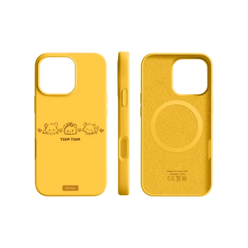 Disney Silicone Material Phone Cases Compatibility Apple/iPhone 16/15/14/13 Collection Couple-14