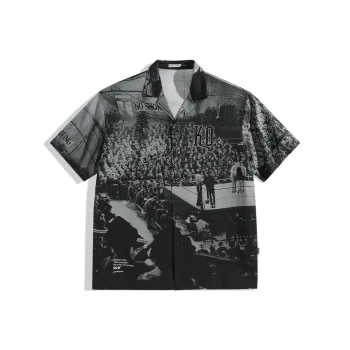 Everlast X PEACEBIRD MEN EVERLAST Shirts Men Black