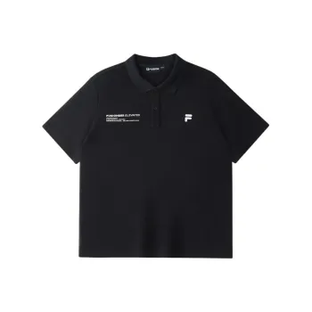 FILA FUSION FUSIONEER Polo Shirt Men's Jet Black BK