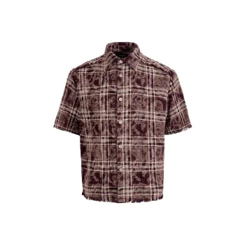 TERRA INCOGNITA Shirt Unisex Burgundy