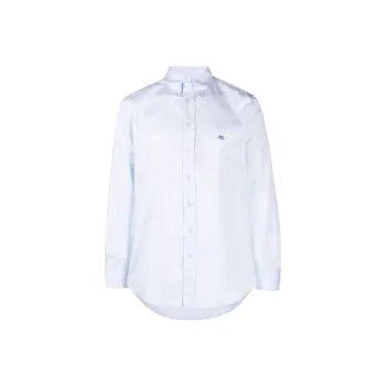 ETRO Logo Embroidered Buttond Shirt