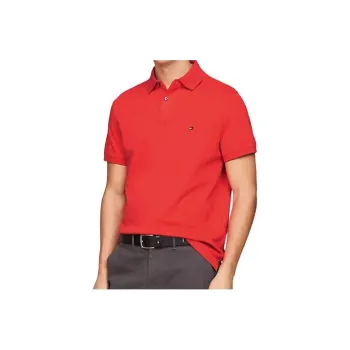 Tommy Hilfiger Polo Shirt Men's Red
