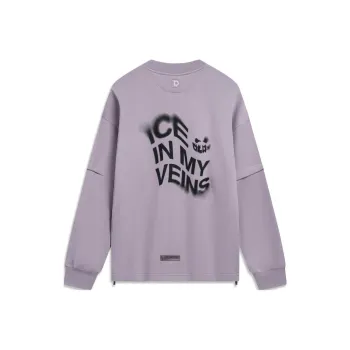 LiNing Wade Collection Sweatshirt Men's Slate Purple