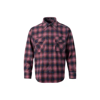 HEIYIXIANSHENG Shirt Unisex Dark Red