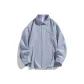 Denim Blue White Stripes