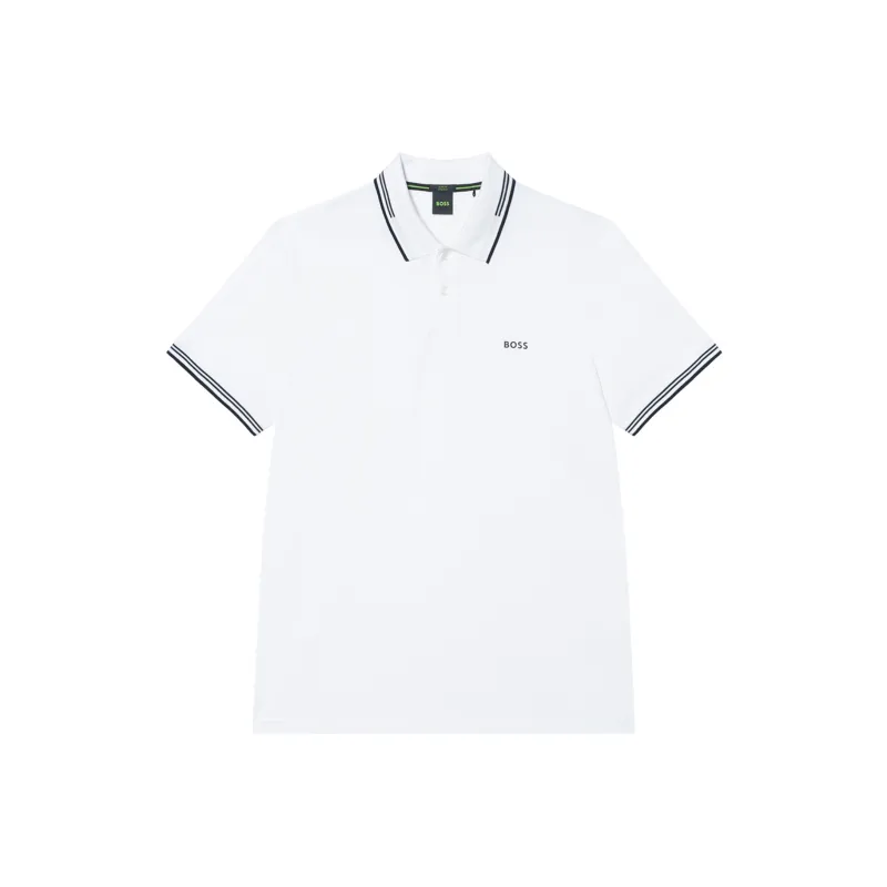 HUGO BOSS SS24 Polo Shirt Men's White-0