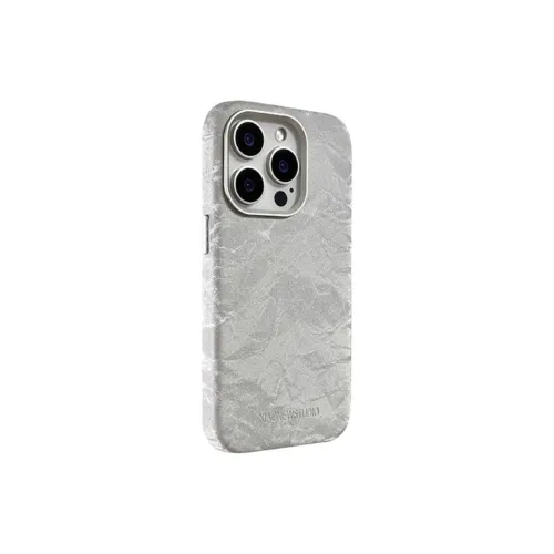 Wei Xin Leather Material Glacier Velour Textured Phone Cases Compatible With IPhone 16/15 Pro Max/Apple 13/14 Pro/Max