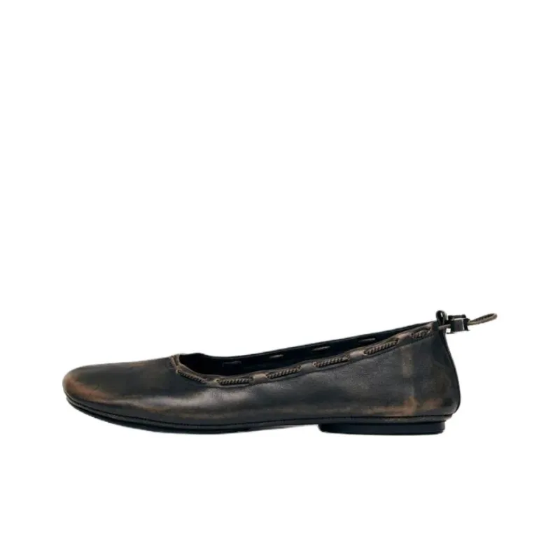 ALOHAS Gill Casual Single Shoes Women's Brown-0
