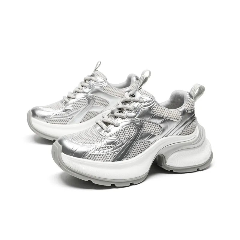 ZHR Super Star Era Wear resistant And Lightweight Low Top Chunky Sneakers Women's-1