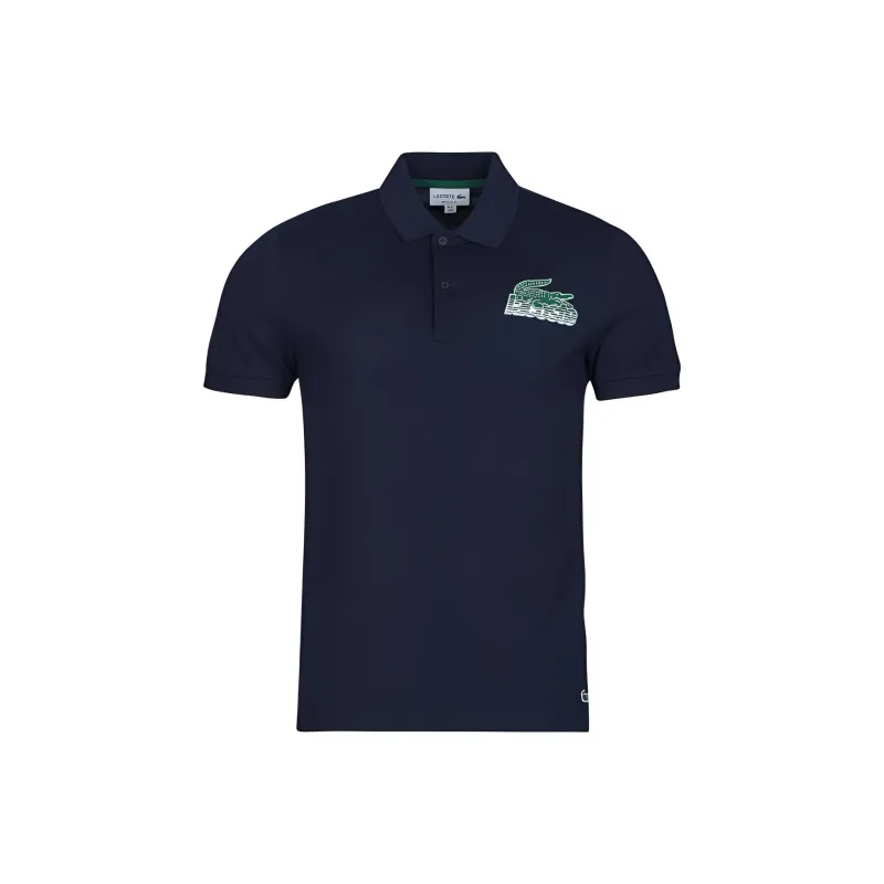 LACOSTE Polo Shirt Men's Marine Blue-0