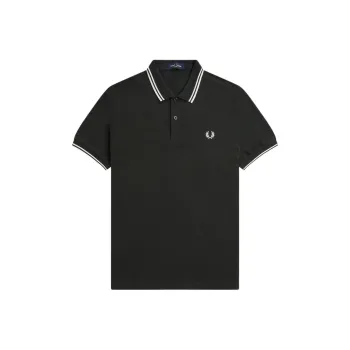 FRED PERRY Twin Tipped Short Sleeved Polo Shirt