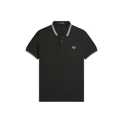 FRED PERRY Twin Tipped Short Sleeved Polo Shirt