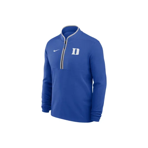 Nike Duke Blue Devils Victory Men's Nike Dri FIT College 1/2 Zip Long Sleeve Top