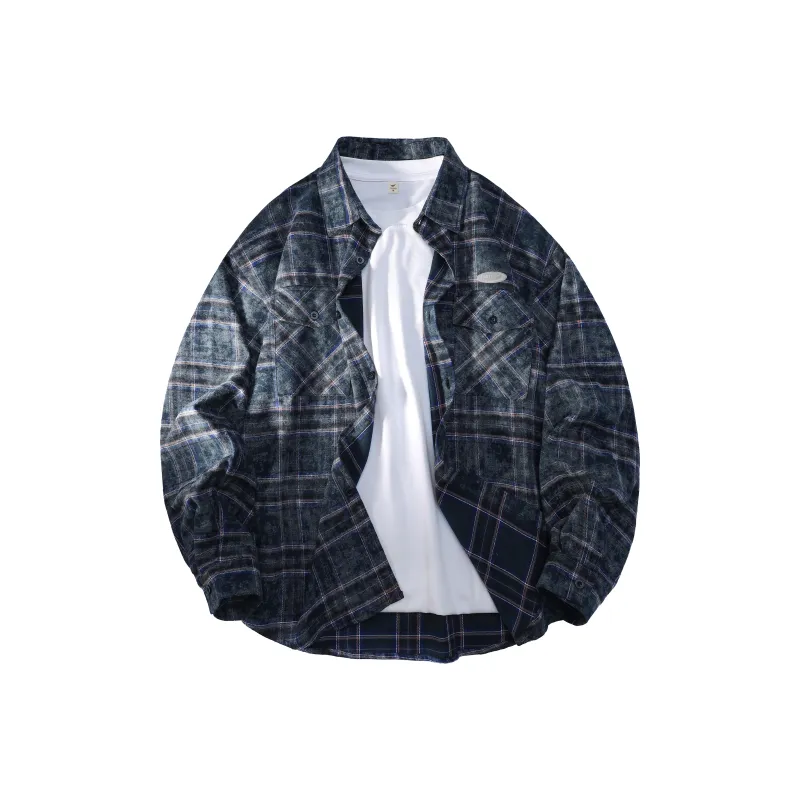 FASTFISH Shirt Unisex Vintage Coffee-3