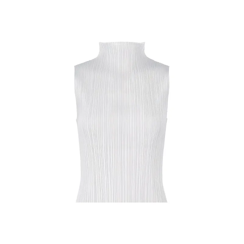 PLEATS PLEASE ISSEY MIYAKE SS22 Camisole Women's Light Gray-2