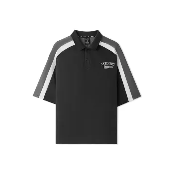 Skechers Polo Shirt Unisex Carbon Black 0018