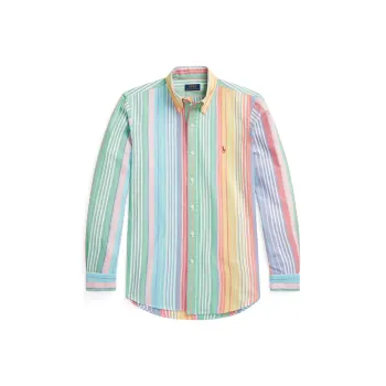 Polo Ralph Lauren Polo Pony-embroidered Striped Shirt
