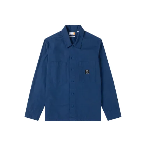 Timberland Shirts Men Blue