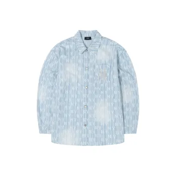 MLB New York Yankees Old Flower Shirt Unisex Light Blue