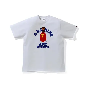 A BATHING APE X Dc Baby Milo Superman College Tee
