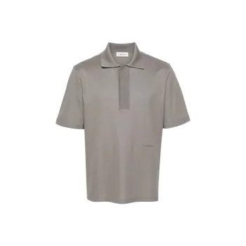 Lanvin Short sleeve Piqué Polo Shirt
