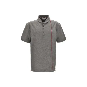 THOM BROWNE Jersey Short Sleeved Collection Polo Shirt